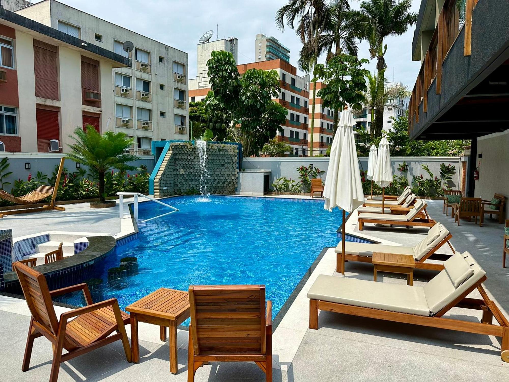 Marmeu Tropical Apartment Guaruja Ngoại thất bức ảnh